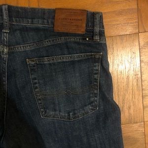 Men’s Lucky Brand Blue Jeans 221 Straight Size 34